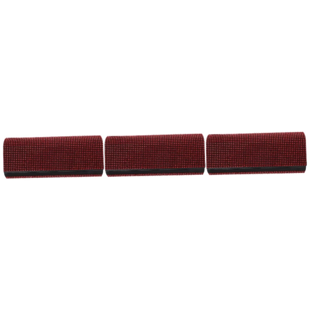 3piezas Soporte De Gafas Rhinestones para Automóvil Organizador De Accesorios De Coche Almacenamiento Elegante y Práctico para Tarjetas y Gafas