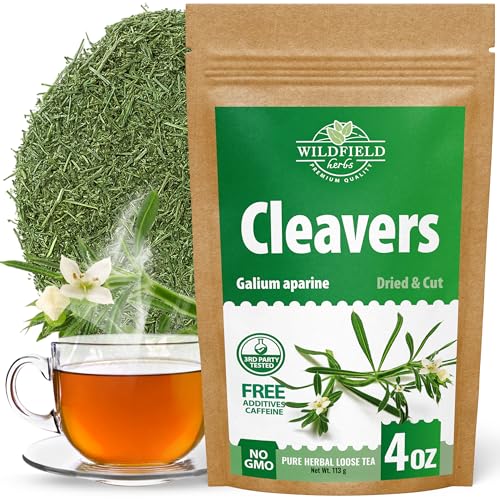 Image of 4 oz. Cleavers Herb Tea (Galium Aparine) - 113g Dried Cleavers Herbal Tea Amor Seco