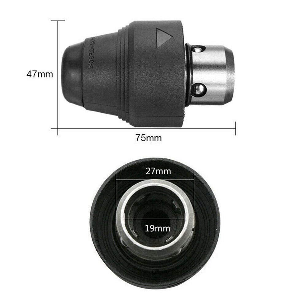 SDS Plus Bohrfutter kompatibel mit Bosch Bohrhammer GBH 2600, GBH2-24, GBH2-26, GBH 2-26, GBH2-28, 4-32, 36 VF-LI Werkzeugaufnahme Ersatzteile Aufnahme Wechselfutter