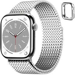 Amazon.com: Fullmosa Compatible Stainless Steel Apple Watch Band