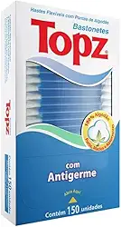 Topz Hastes Flexíveis Caixa 150 Unidades