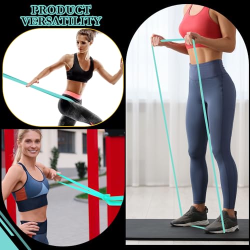 Image of 8 Pcs Resistance Bands Pull up Bands Pull up Assistance Bands Exercise Workout Bands for Working Out Muscle Training Physical Therapy Muscle Training Men and Women
