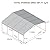 MUPATER 20 x 20 FT Heavy Duty Metal Carport, Outdoor Garage Car Shelter Shade with Heavier Metal Frame, Metal Roof and Bolts for Car, and Boats, Grey