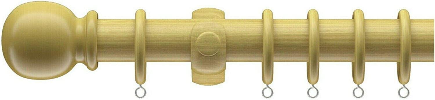 28mm Victory Traditional Wooden Curtain Pole Set