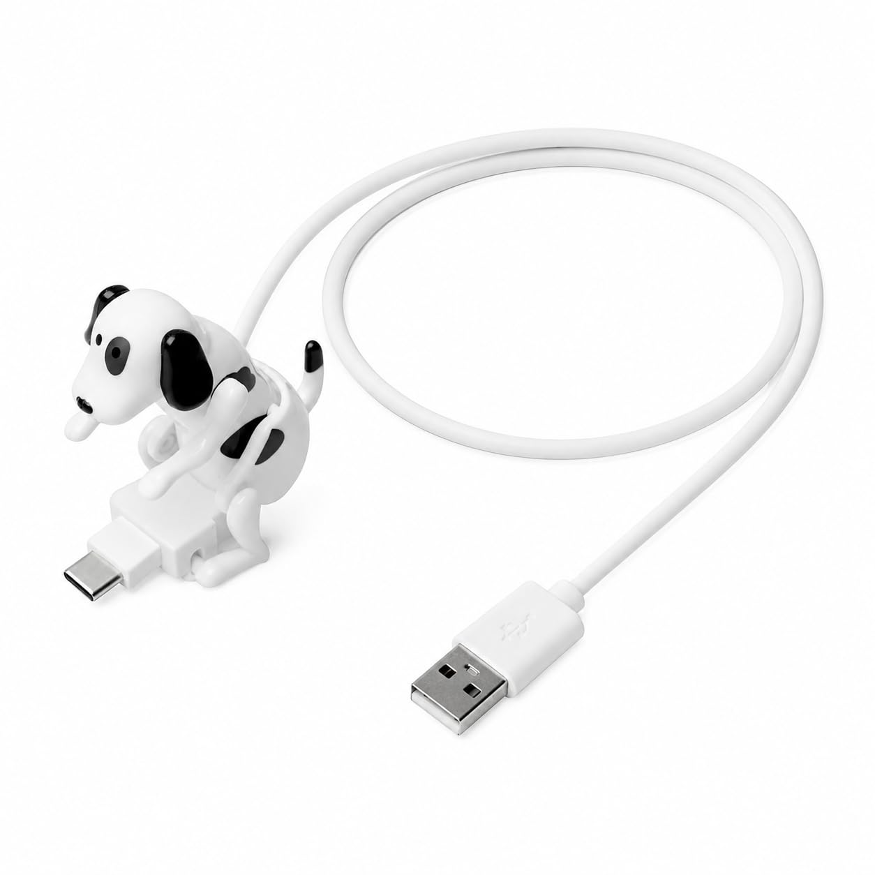 Dynamic Puppy USB-C Charging Cable (White)