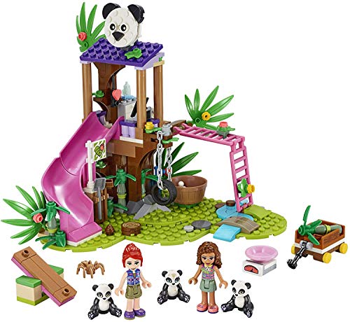Friends Panda Jungle Tree House 41422 Building Toy; Includes 3 Panda Minifigures for KidsWho Love Wildlife Animals Friends Mia and Olivia, New 2020 (265 Pieces) - Lego - Immagine 3