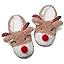 Christmas Reindeer/Khaki-open Back Christmas Reindeer/Khaki-open Back