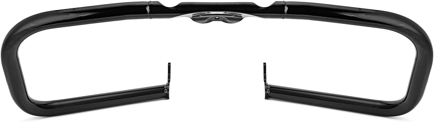 Mofun Engine Guard Crash Bars Highway Bars Compatible with Harley Softail Low Rider Breakout Heritage Deluxe Street Bob Fat Bob 2018-2025 Gloss Black