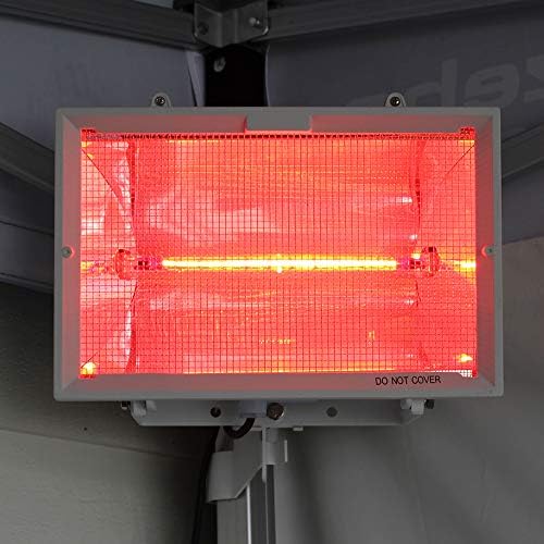 TFH Gazebos Infra-red Gazebo, Marquee, Patio and outdoor use Heater 1.3kW :  Amazon.co.uk: Garden