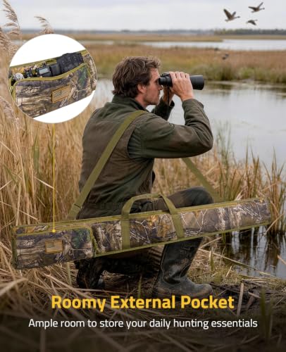 CVLIFE Soft Shotgun Case with External Accessory Pocket for Hunting - image 2