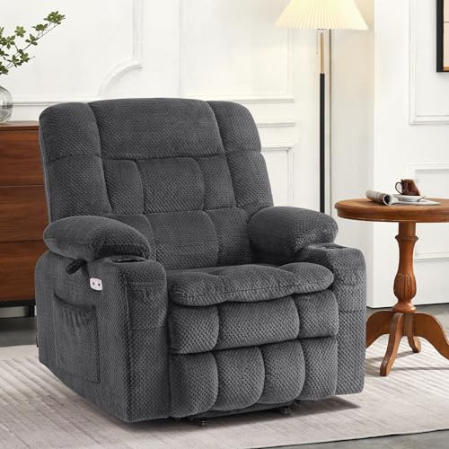 Image of MCombo Dual Motor Power Lift Recliner Chair for Elderly R7894 (Small-Wide)