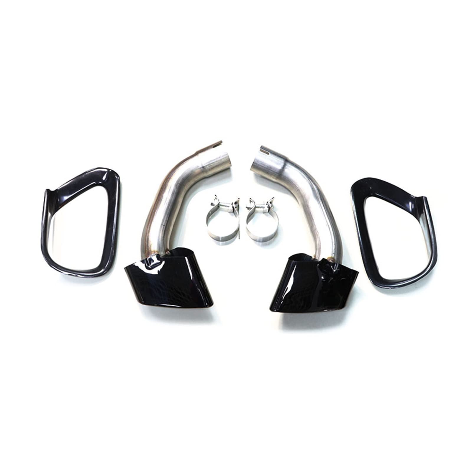 Puntas de escape para BMW X5 E70 2008-2013 en acero inoxidable 304 7