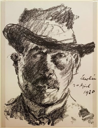 Lienzo impreso Lovis Corinth cuadro abstracto para renovar paredes de oficinas oscuras