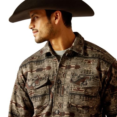 ARIAT Men's Caldwell Printed Shirt Jacket4
