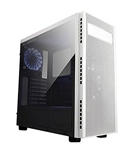 Apevia X-HARMONY-WH Mid Tower with Full-Size Acrylic Side Window, Top USB3.0/USB2.0/Audio Ports