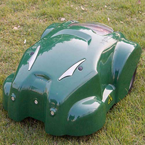 SHPEHP Robotic lawn mower with rain sensor and safety shutoff device