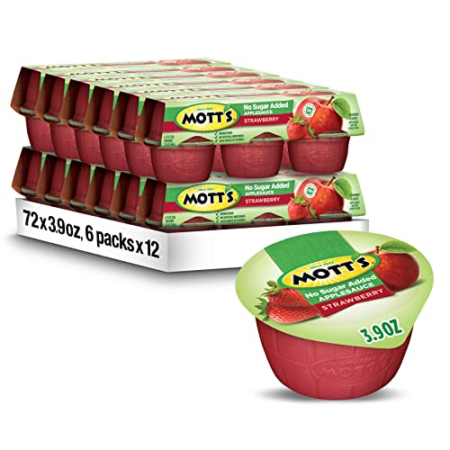 Mott's No Sugar Added Strawberry Applesauce