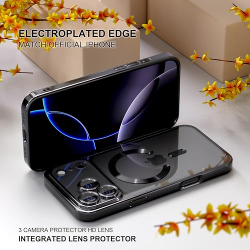 Image of Misea Magnetic for iPhone 17 Pro Max Case Compatible MagSafe Black