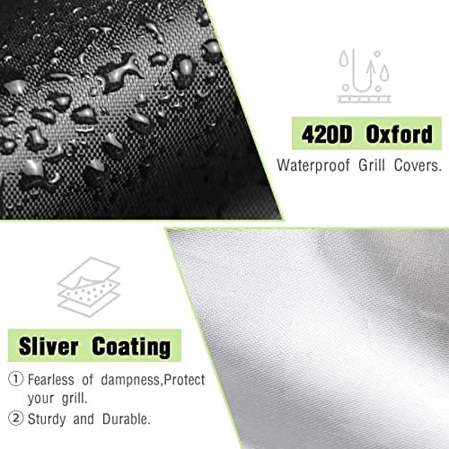 Hohong Pizza Oven Cover for Ooni karu 16,Outdoor Pizza Oven Covers Waterproof Oxford Fabric Pizza Oven Protective Carry Cover (83x52x80cm)