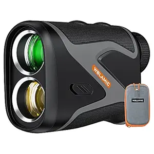 Golf Rangefinder, WBLAMIC 1100 Yards with Flag Acquisition, Pulse Vibration and Fast Focus System, 6X Magnification, Accuracy Rechargeable