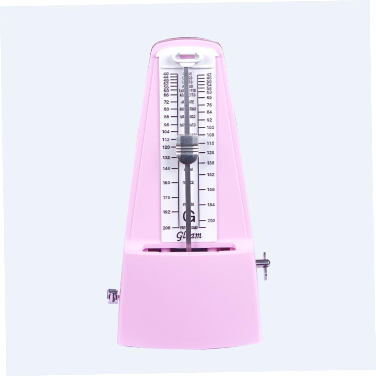 ibasenice Mécanique Rose Pour Piano Et Guitare Outil De Pratique Durable Avec Cloche Facile à Utiliser