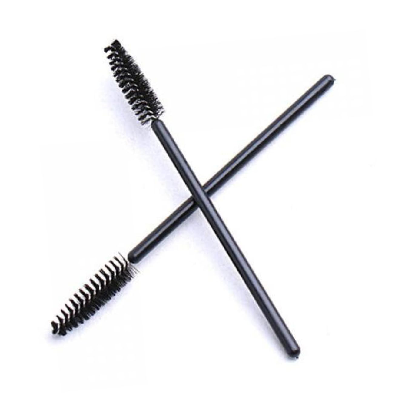 TOVINANNA Mascara Wand Eyelash Brush Set 100pcs Disposable Makeup Eye Wands for Mascara Application Easy to Use