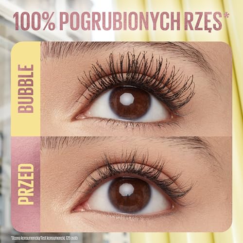 Image of Maybelline New York Colossal Bubble Volumizing Easy Wash Mascara (Pack of 2)