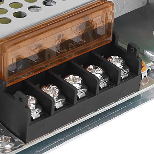 Image of AC to DC Converter, Aluminum Alloy Switch Power Supply Driver Adapter, DC24V LED Screen Strip Light 3D Printer Power Supply(S-60-24(24V /2.5A /60W)AC100-240V)