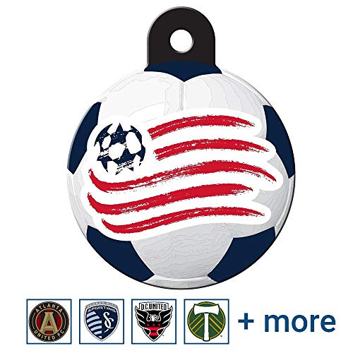 GoTags-Personalized-MLS-Soccer-New-England-Revolution-Sports-Team-Dog-Tags-Custom-Engraved-Pet-ID-Tag-Round-Shape