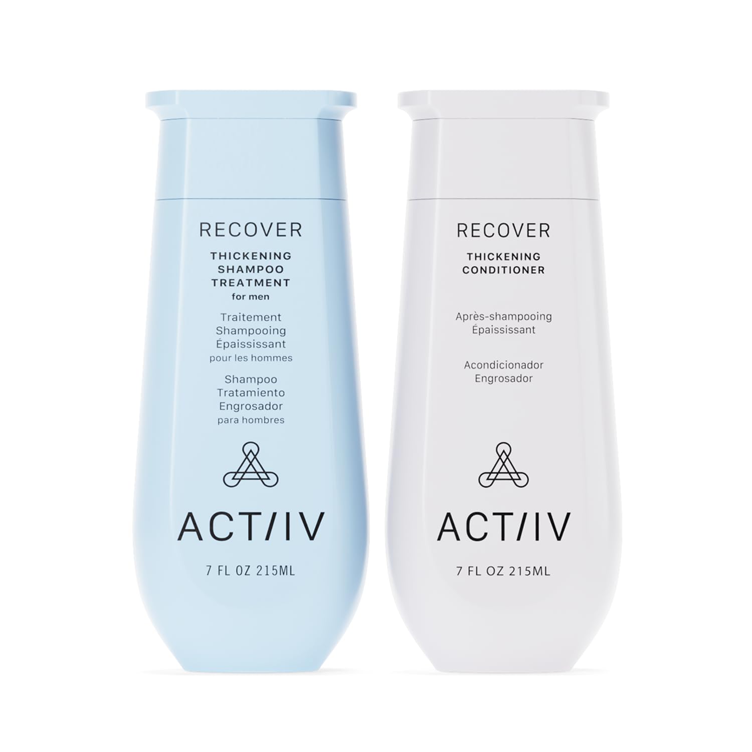 ACTIIV Recover Men's Thickening Shampoo & Conditioner Bundle | 2 x 7 Fl Oz
