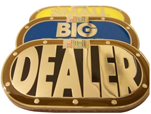 pokerweights Dealer Button & Blind Set