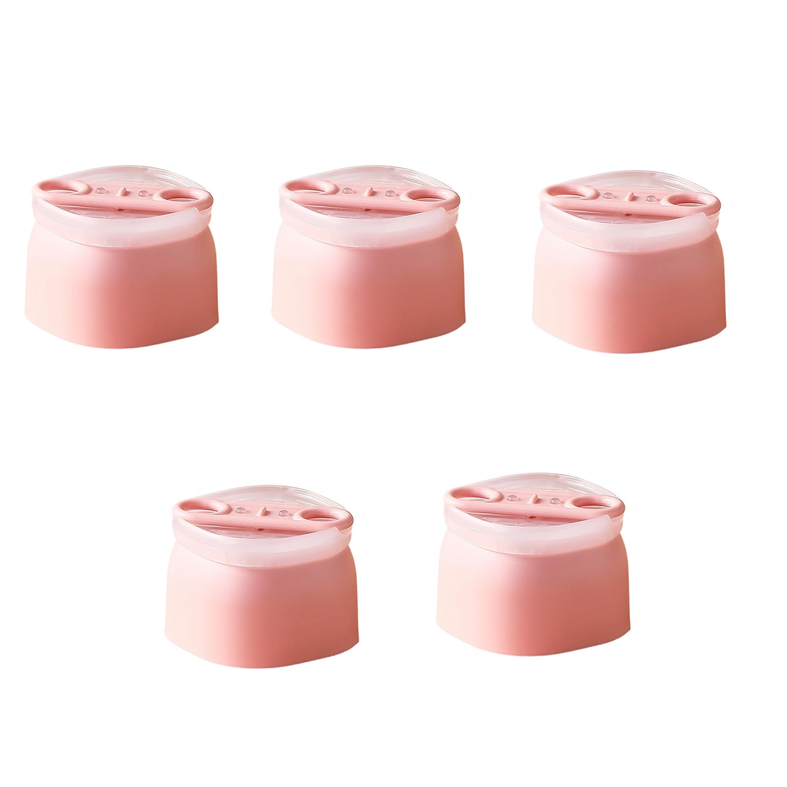 Qisuw Multipurpose Silicone Ice Block Tray Space Saving Stackable Square Ice Tray for Cocktails Beverages and Dessert Space Saving