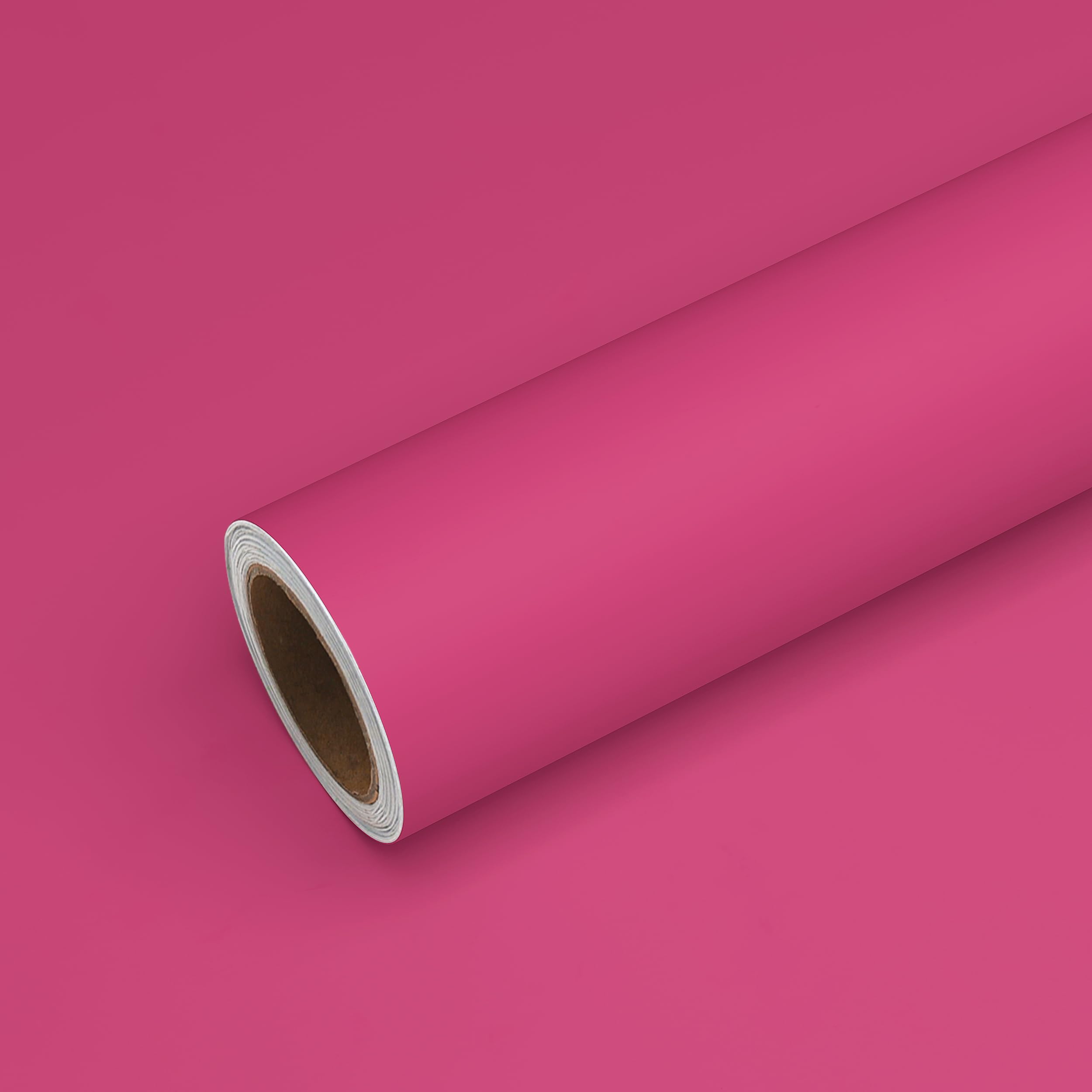 Papel de contacto rosa fucsia lavable y grueso para forrar armarios y paredes sin burbujas