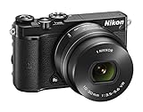 Nikon 1 J5 Appareil Photo Numérique Hybride 23 Mpix Kit Boitier + Objectif 10-30mm 3.5-5.6 1 VR Noir Nikon 1 J5 Appareil Photo Numérique Hybride 23 Mpix Kit Boitier + Objectif 10-30mm 3.5-5.6 1 VR Noir