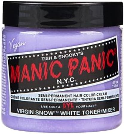 Amazon マニックパニック カラークリーム ヴァージンスノー Manic Panic マニックパニック おしゃれ染め 通販
