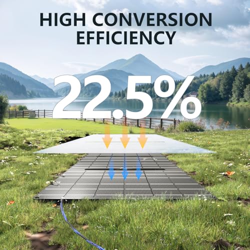 HOWEASY Solar Generator 120W(240W Peak), Portable Power Station with 30W Solar Panel,Power Bank with 110V AC Outlet for Camping, Home, Outdoor Emergency - Image 4