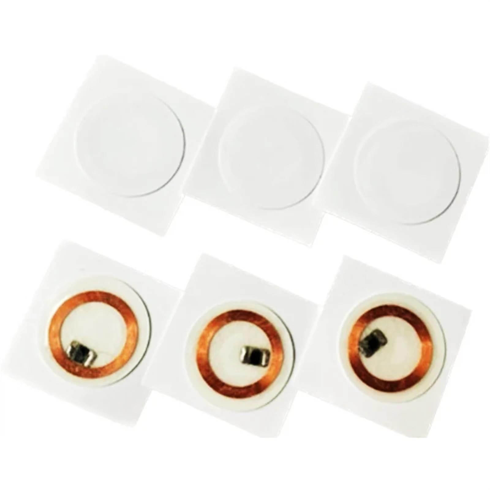 5/10 szt. 25 mm 125 kHz znaczniki RFID EM4305 T5577 naklejki do zapisywania karty zbliżeniowe wielokrotnego zapisywania etykiety samoprzylepne do kopiarek RFID (10 szt.)