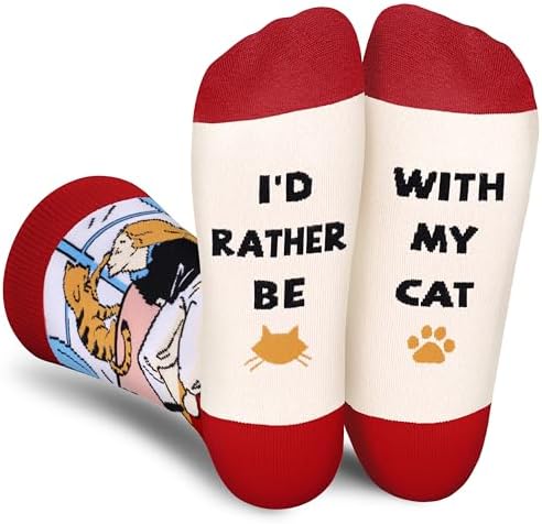 AGRIMONY Funny Animal Socks Women - Gifts for Girlfriend Crazy Cu...