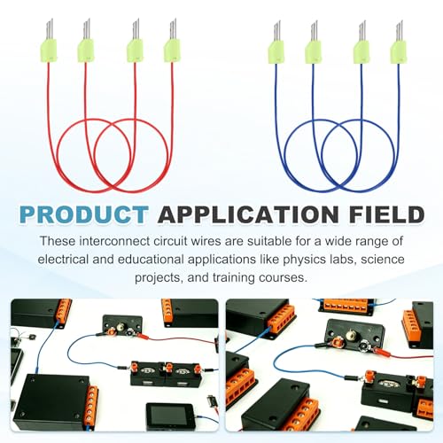 Cables de circuito interconectados para evitar fallos en experimentos de física básicos 5