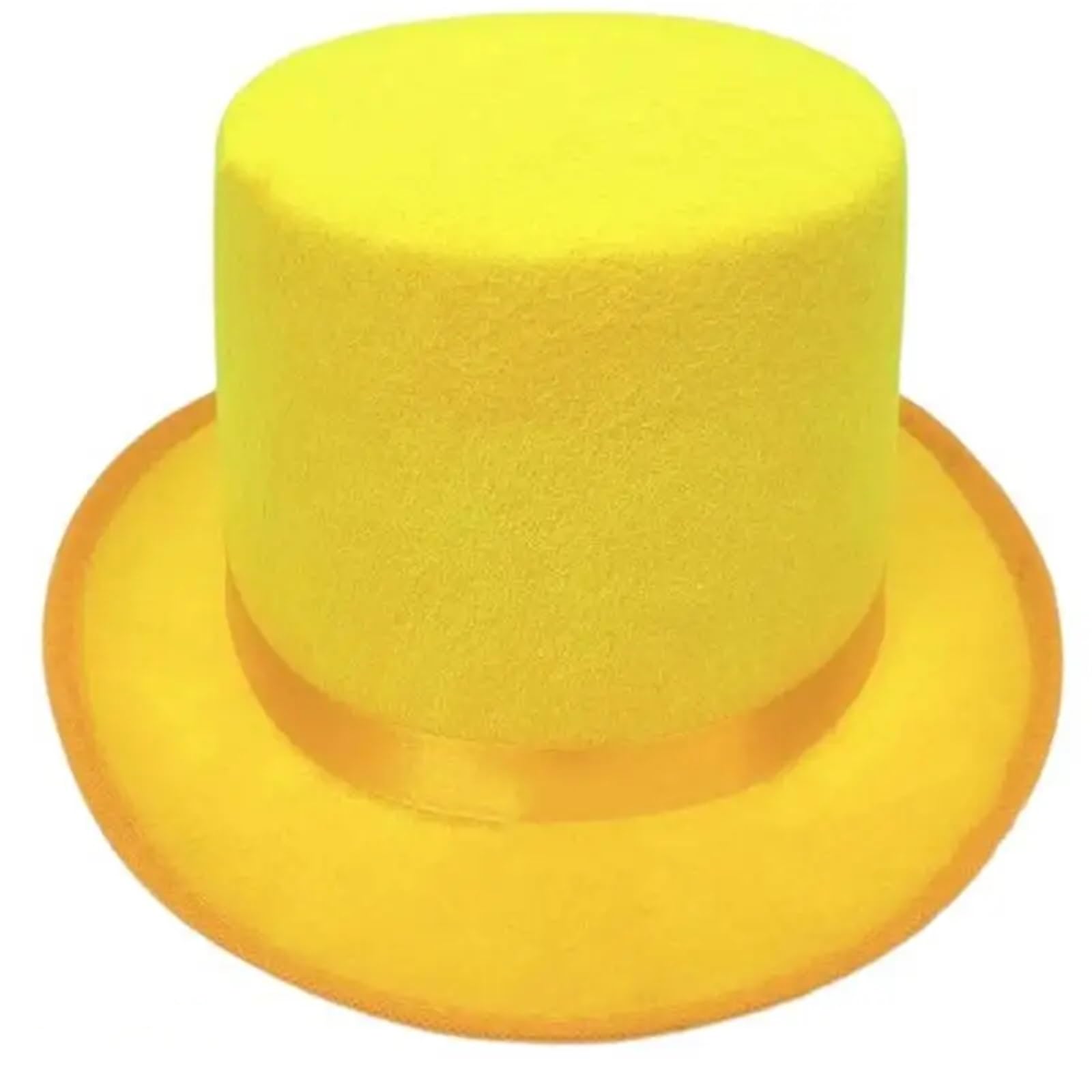 Cappello Cilindro Cappello A Cilindro da Vestire Mago for Donna Festa A Tema Uomo con Tesa Arrotolata Costume Gentiluomo A Foto Accessorio per Carnevale