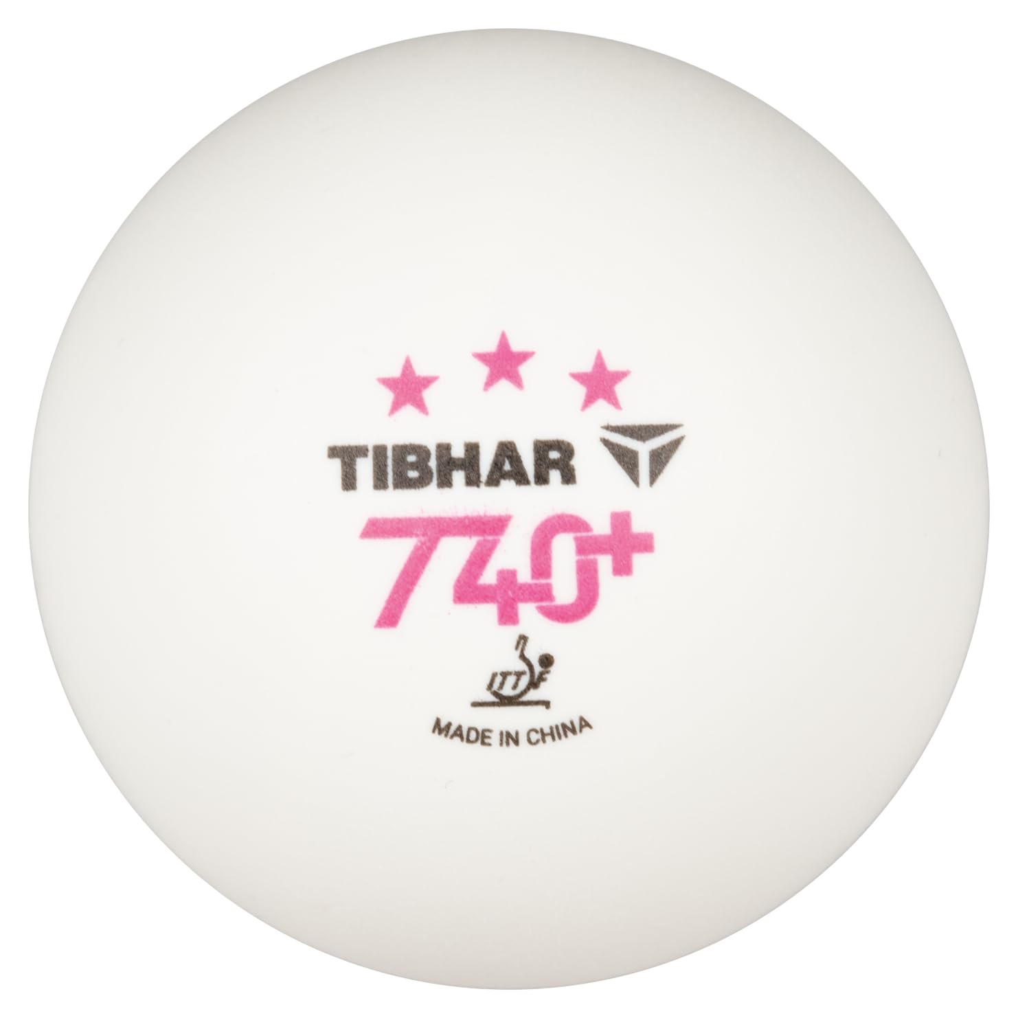 Tibhar Pelotas de tenis de mesa T40+ *** 3 estrellas | Aprobación ITTF para juegos de puntos y competiciones oficiales | 6 o 100 unidades | Calidad única de plástico ABS - 3