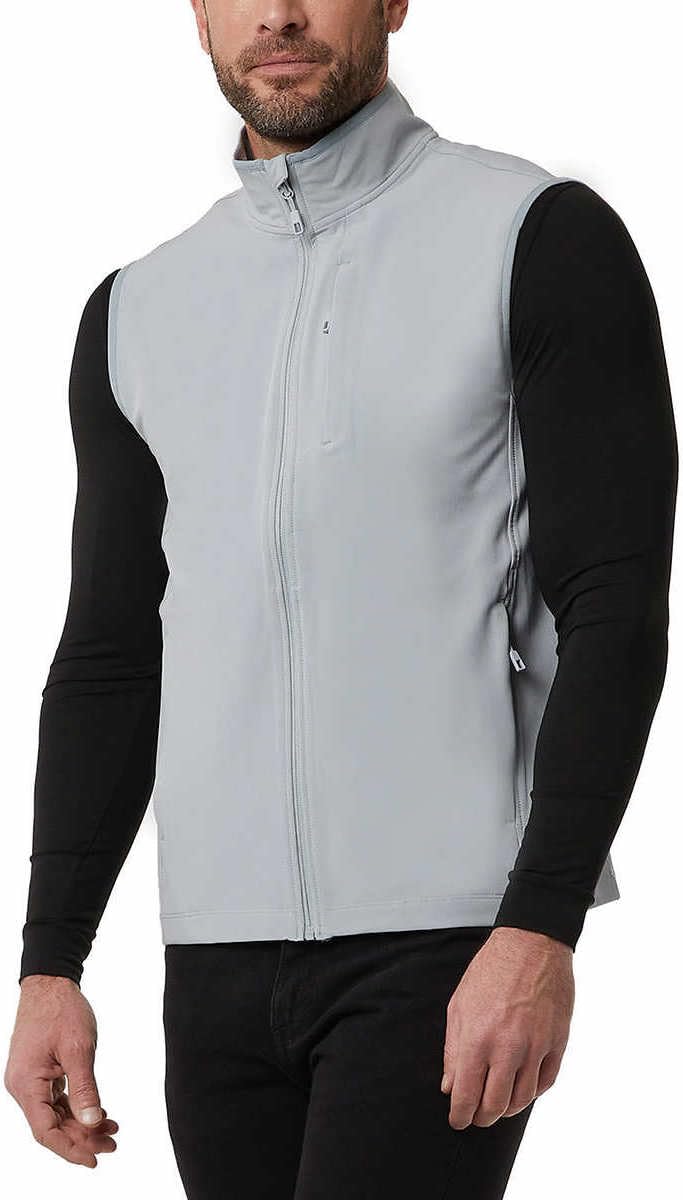 32 Degrees Heat Mens Midweight Tech Vest, Gray, XX-Large : Amazon
