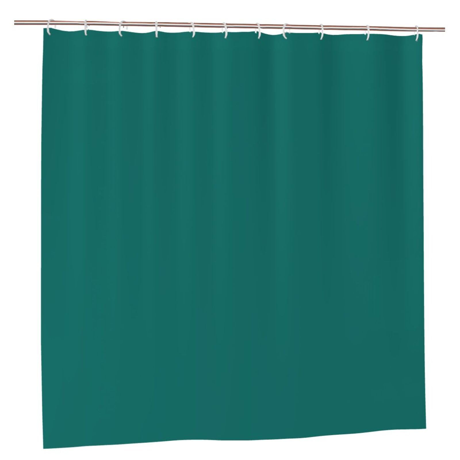 Klgrtjhk Plastic Green Shower Curtain 72X72in Bathroom Curtain﻿