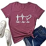 MAXTREE-Women-Faith-Hope-Love-Graphic-Tees-Cute-T-Shirts