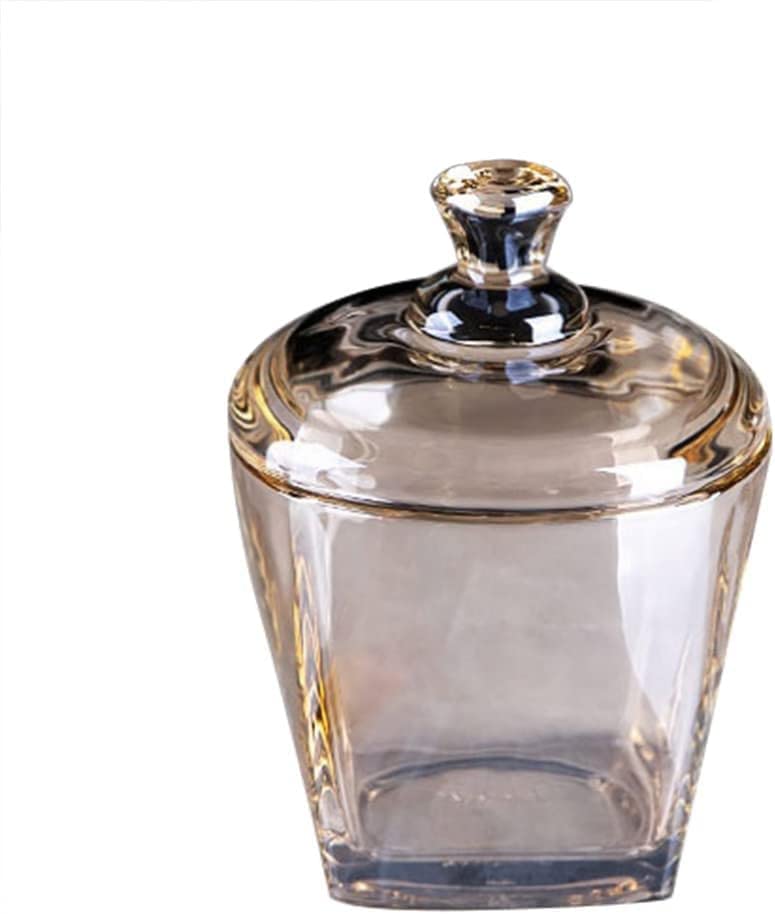 Zuckerdose aus Glas, Vorratsdose, Snackdose mit Deckel