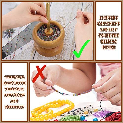 Husum 10 Pieces 6 Inches Curved Beading Needle Stainless Bead Spinner Needle String Bead Needle For Spin And String Bead (Silver-10Pcs) #TOP3