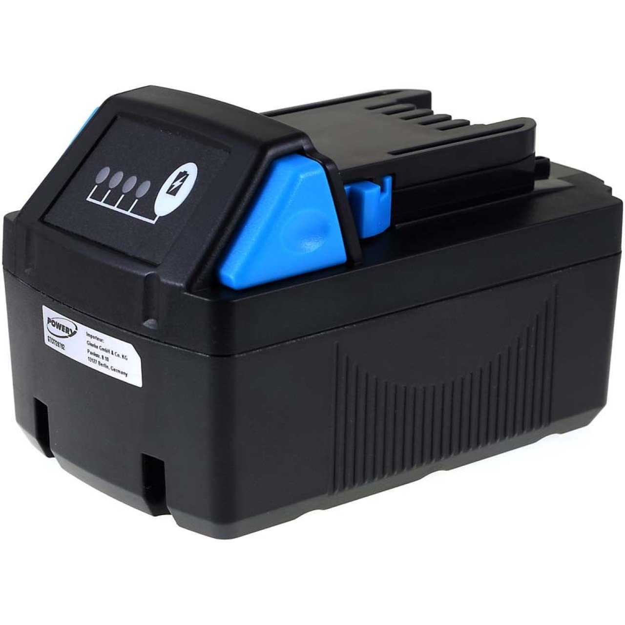 Powery Batería para Milwaukee Sierra Circular Portátil HD18 MS 4000mAh