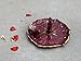Ceramic Red and Gold Bird Ring Dish, Handmade Jewelry Holder, Decorative Home Decor, Unique Gift for Her, Women, Mom, Wife, Daughter, Bride, Sister, Girlfriend, Best Friend