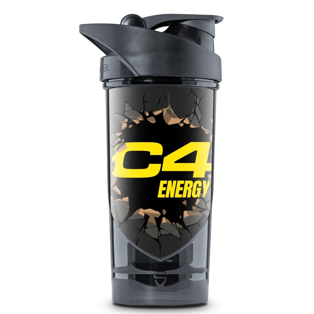 Cellucor Shaker do suplementów, z sitkiem i osłoną wylewki dla doskonałego mieszania, pojemność 700 ml, szczelna pokrywka, bez BPA, odporna na zapachy i zarysowania, wykonana z tworzywa sztucznego