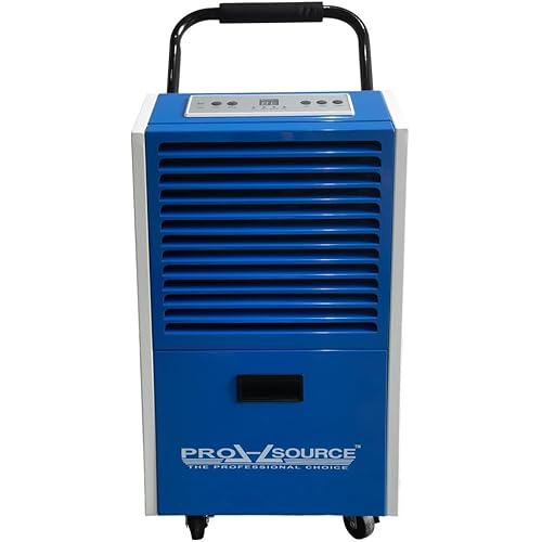PRO-SOURCE 70-Pint Dehumidifier with 5L Tank Capacity, 0.86 HP Motor, 60Hz Operation